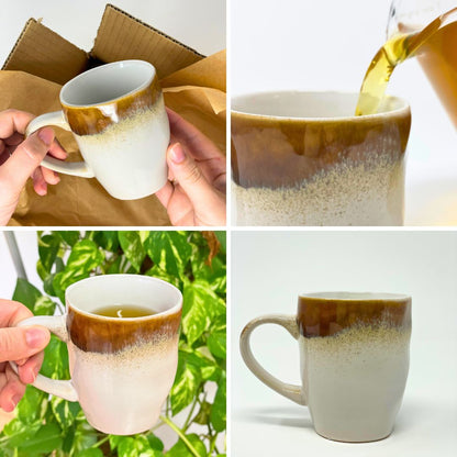 Taza de Cerámica Premium – Ideal para Infusiones y Tés