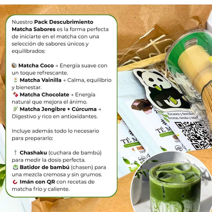 Pack Descubrimiento Matcha Sabores