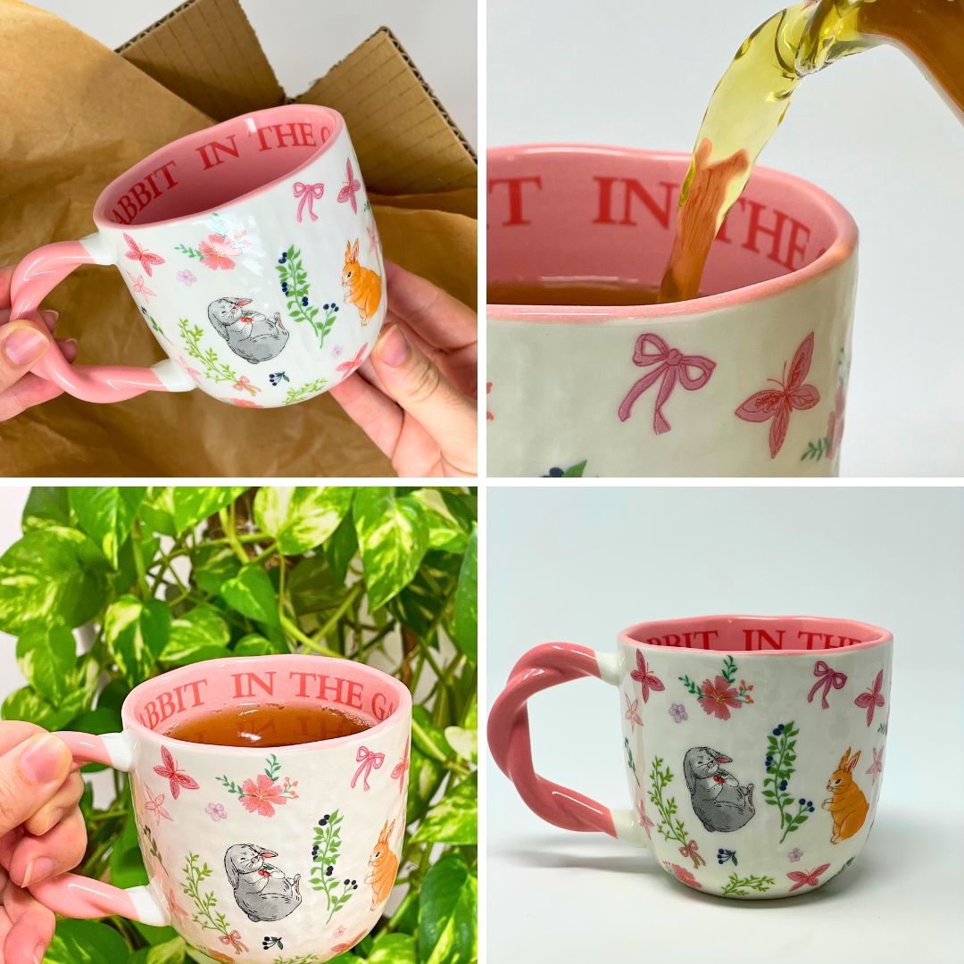 Taza de Cerámica Premium – Ideal para Infusiones y Tés