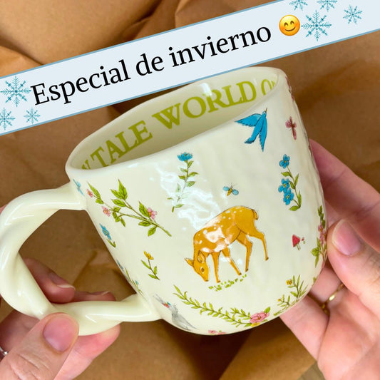 Taza de Cerámica Premium – Ideal para Infusiones y Tés