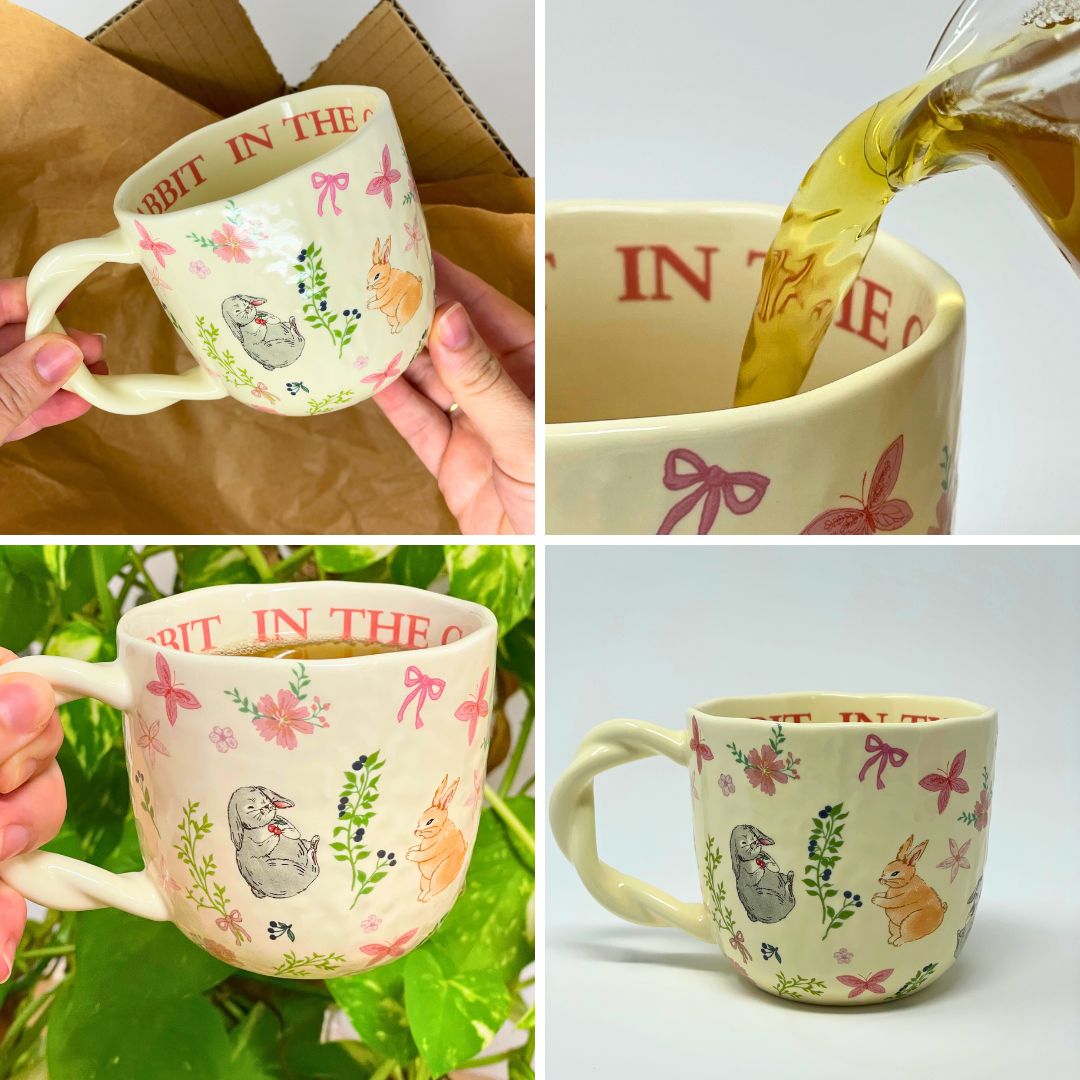 Taza de Cerámica Premium – Ideal para Infusiones y Tés