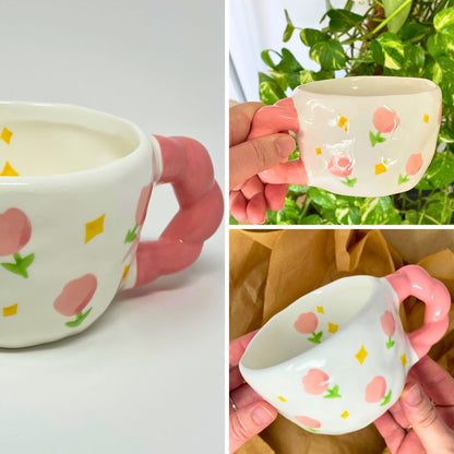 Taza de Cerámica Premium – Ideal para Infusiones y Tés