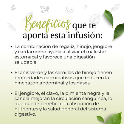 Infusión Chai digestivo