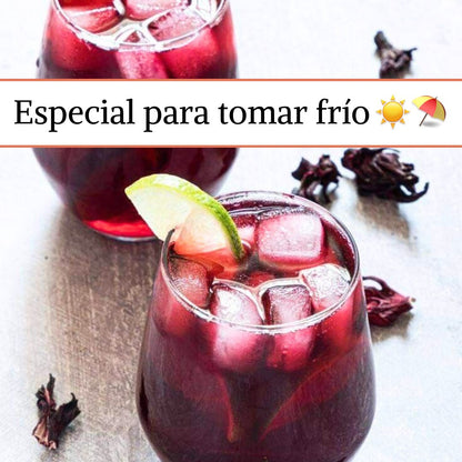 Infusión flor de hibisco