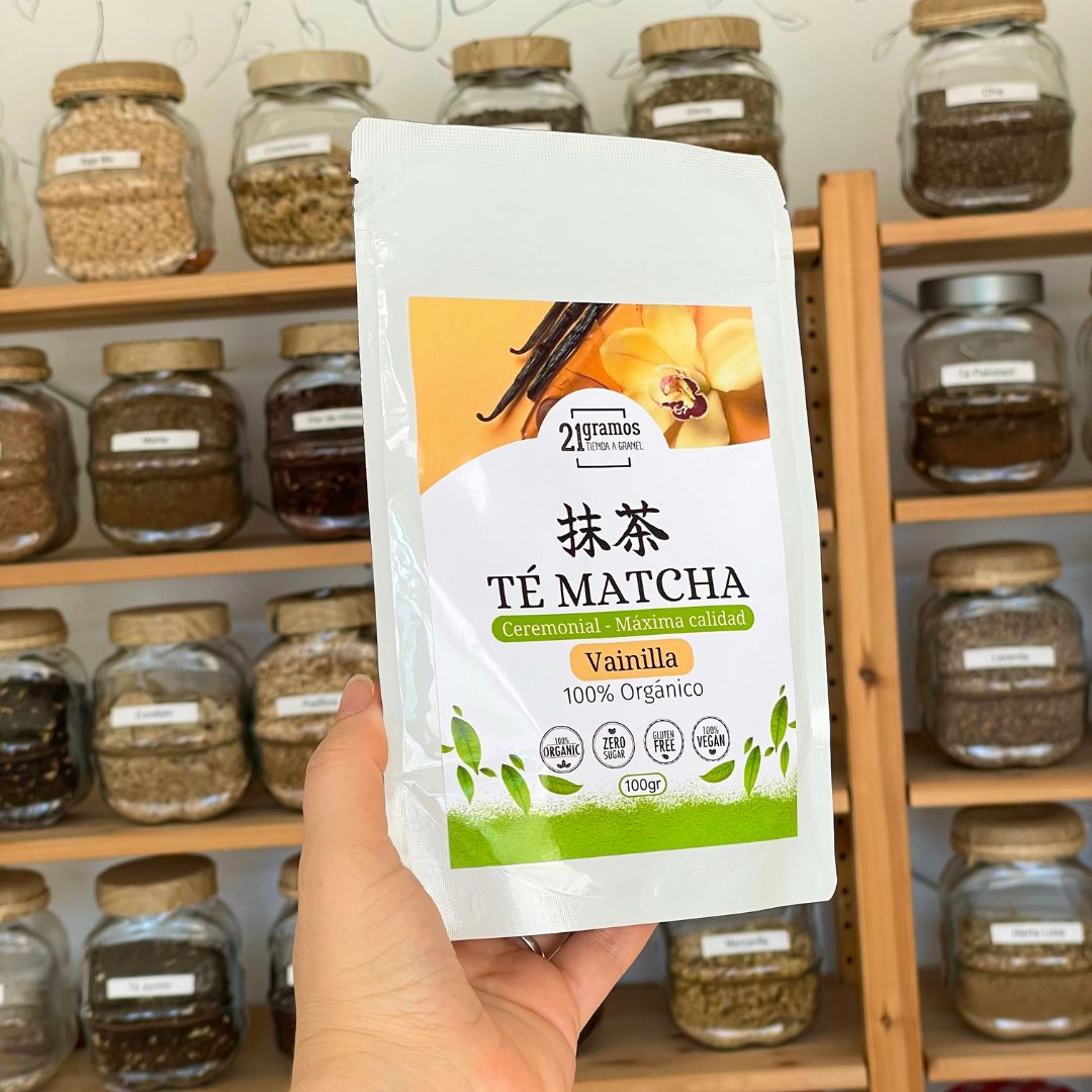 Té Matcha Ceremonial - sabor Vainilla