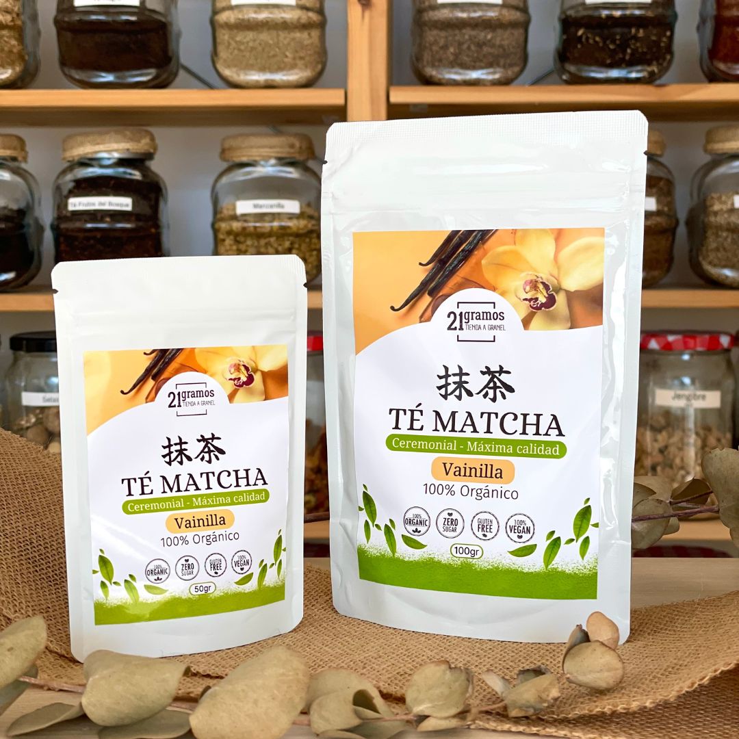 Té Matcha Ceremonial - sabor Vainilla